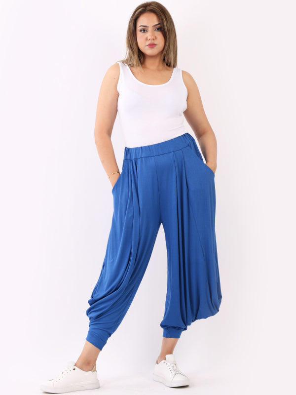 Oversized Jersey Harem Pant