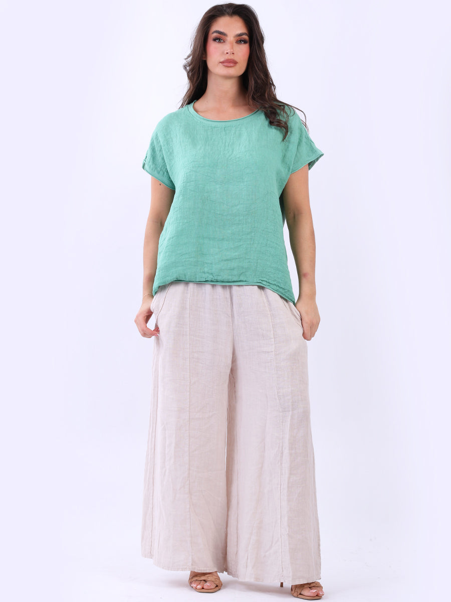 Linen Baggy Top