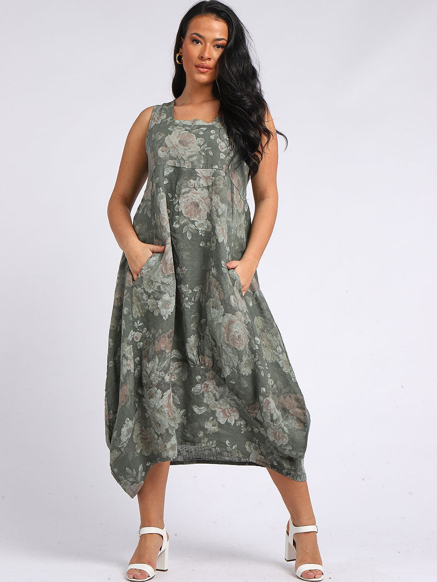 Square neck tank dress outlet