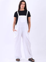 Plus Size Linen Pabo Jumpsuit