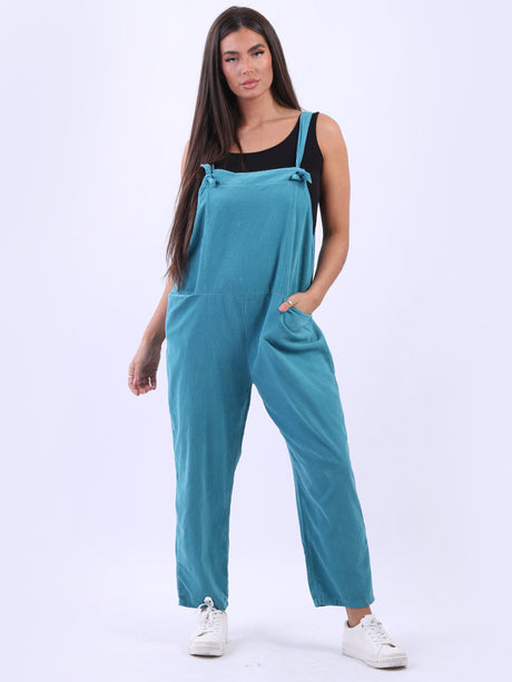 Corduroy Cotton Pabo Jumpsuit