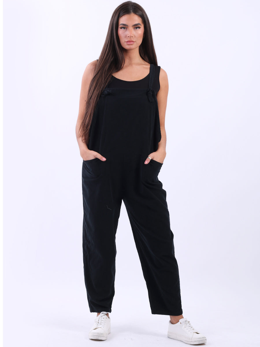 Corduroy Cotton Pabo Jumpsuit