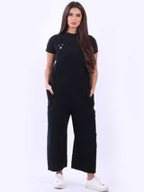 Cotton Corduroy Oversized Jumpsuit