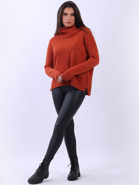 Rib Knit Wool Jumper