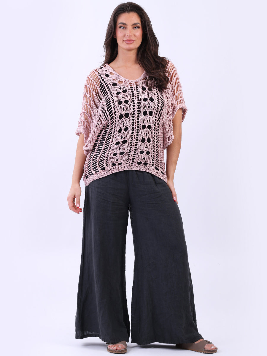 Crochet Knit Pattern Lagenlook Beach Cover Up – Yayavoo UK