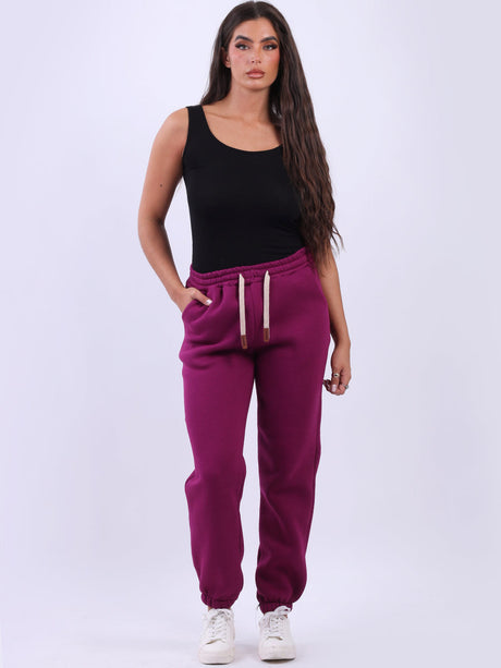 Ladies Cotton Fleece Trouser