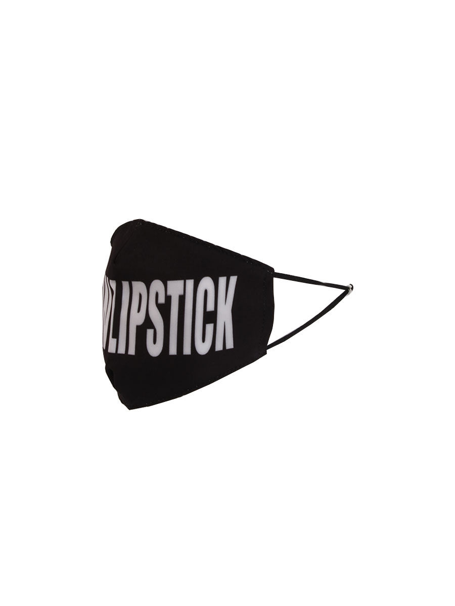 MY NEW LIPSTICK Slogan Cotton Face Mask (PACK OF 5)