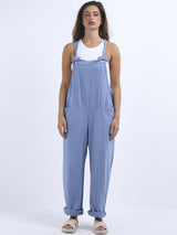 Ladies Cotton Wide Leg Pabo Dungaree