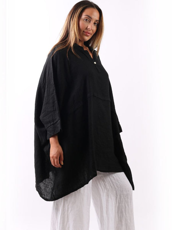 Black batwing top plus size shop