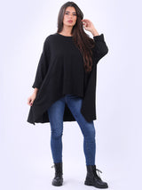 Plus Size Cotton Tunic Top