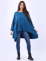 Plus Size Cotton Tunic Top