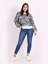 Stripy Knitted Jumper