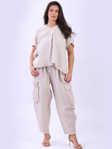 Baggy Linen Top