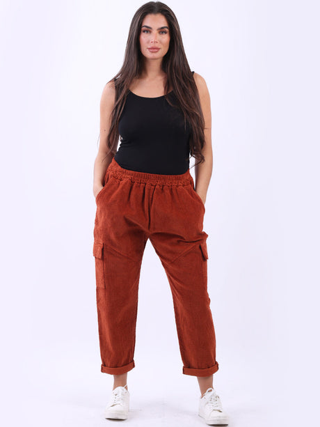 Cotton Corduroy Trouser