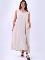 Plus Size Linen Dress