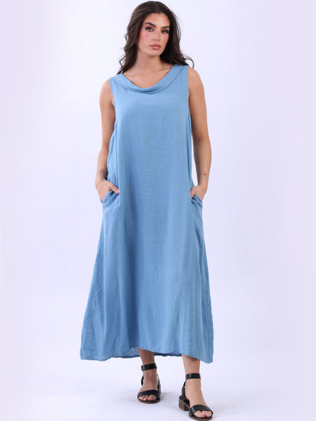 Plus Size Linen Dress