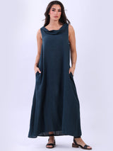 Plus Size Linen Dress