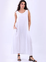 Plus Size Linen Dress