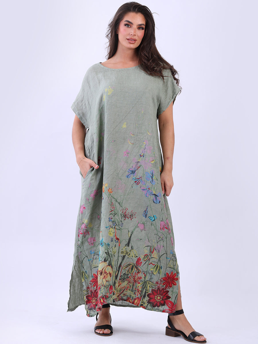 Plus Size Linen Dress