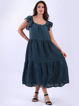 Plus Size Linen Dress