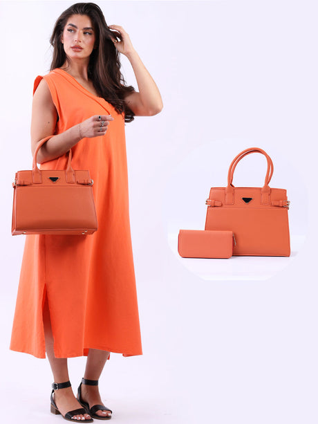 PU Leather Hand Bag