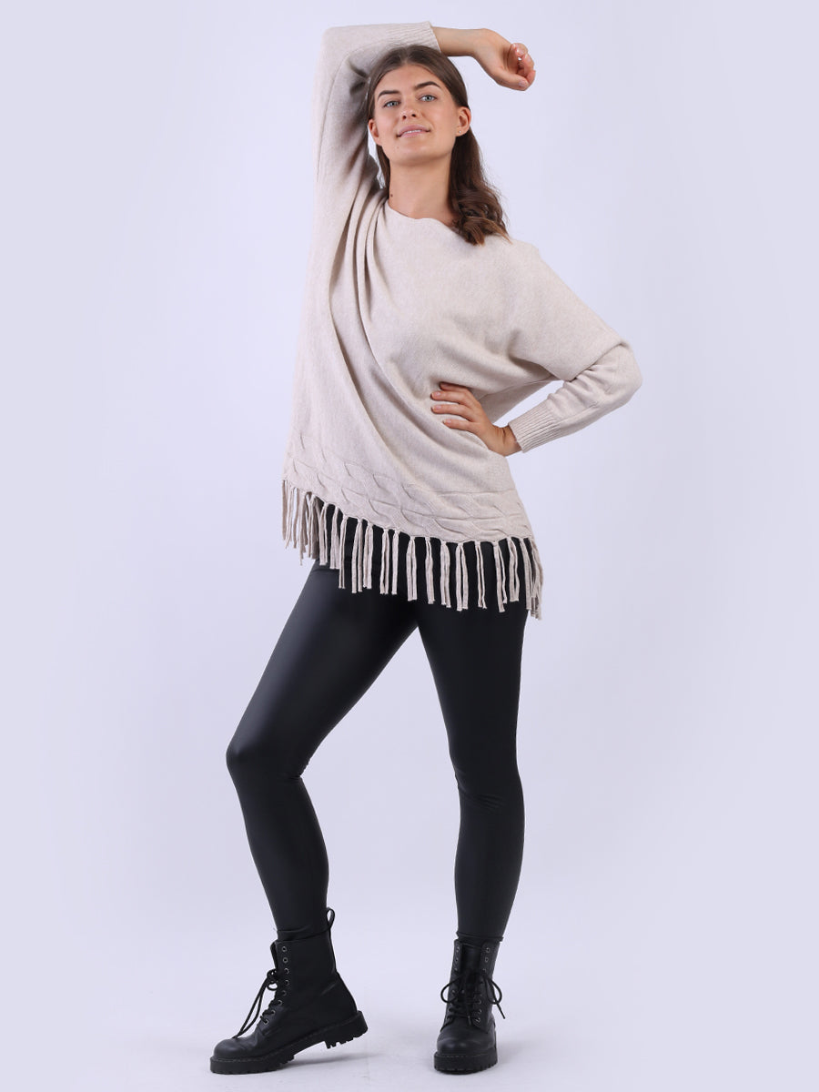 Knitted Baggy Tunic  Jumper