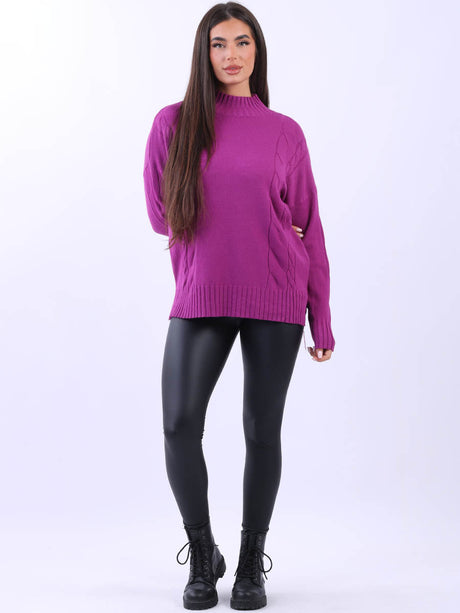 Cable Knit Cozy Jumper