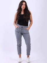 Women Plain Magic Pants