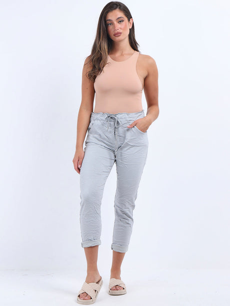 Women Plain Magic Pants